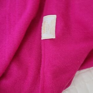 Scotland Large Cashmere Bright Pink Scarf